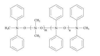 Structure of Silicone oil WI-552 CAS 68083-14-7