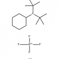 Structure of Di-t-butylcyclohexylphosphine Tetrafluoroborate CAS 2143022-27-7