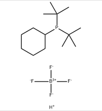 Structure of Di-t-butylcyclohexylphosphine Tetrafluoroborate CAS 2143022-27-7