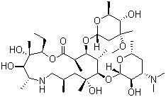 Structure of Azathramycin CAS 76801-85-9
