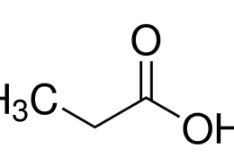 Structure of Propionic acid CAS 79-09-4