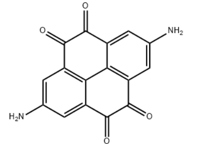structure of 2,7-diaminopyrene-4,5,9,10-tetraone CAS 2459874-51-0