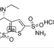 structure of dorzolamideHydrochloride CAS 130693-82-2