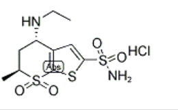 structure of dorzolamideHydrochloride CAS 130693-82-2