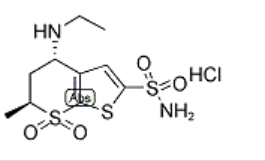 structure of dorzolamideHydrochloride CAS 130693-82-2