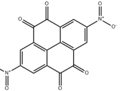 Structure of 2,7-dinitropyrene-4,5,9,10-tetraone CAS 2151811-65-1