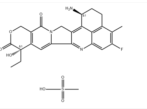 structure of exatecan mesilate CAS16969-90-38