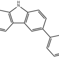 Structure of 3,6-Diphenyl-9H-carbazole CAS 56525-79-2
