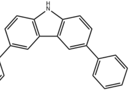 Structure of 3,6-Diphenyl-9H-carbazole CAS 56525-79-2