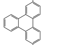 structure of 2,7-Dibromotriphenylene CAS 888041-37-0