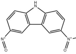structure of 3,6-Dinitro-9H-carbazole CAS 3244-54-0