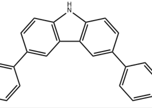 structure of 3,6-Diphenyl-9H-carbazole CAS 56525-79-2