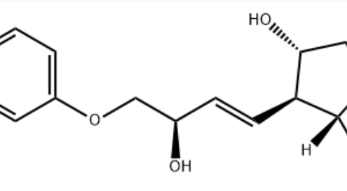structure of Fluprostenol Lactone Diol CAS 53872-60-9