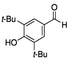 structure of 3,5-Di-tert-butyl-4-hydroxybenzaldehyde CAS 1620-98-0