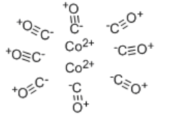 Structure of Cobalt carbonyl CAS 10210-68-1
