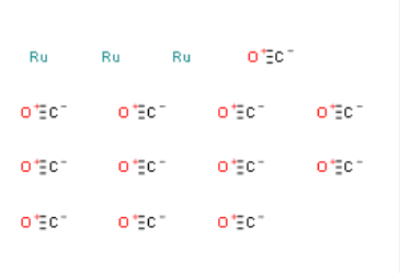 Structure of Ruthenium carbonyl CAS 15243-33-1