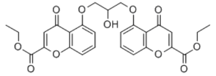 structure of Diethyl cromoglycate CAS 16150-45-1