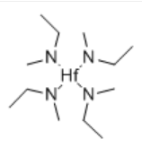 structure of TETRAKIS(ETHYLMETHYLAMINO)HAFNIUM CAS 352535-01-4