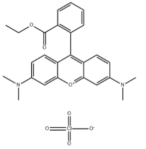 Structure of Tetramethylrhodamine ethyl ester perchlorate CAS 115532-52-0
