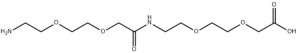 Structure of 17-Amino-10-oxo-3,6,12,15-tetraoxa-9-azaheptadecanoic Acid CAS 1143516-05-5