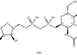 Structure of UDP-GlcNAz.2Na CAS 1611490-64-2
