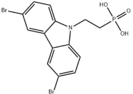 Structure of Br-2PACz CAS 2762888-11-7