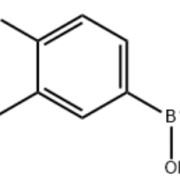 Structure of 3-Formyl-4-methoxyphenyl boronic acid CAS 121124-97-8