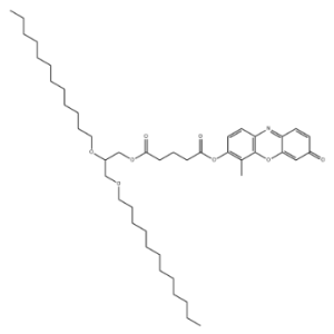 Structure of DGGR - Chromogenic Lipase Substrate CAS 195833-46-6