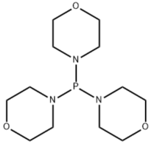 Structure of Trimorpholinophosphine oxide CAS 4441-12-7