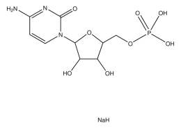 Structure of CMP-Na2 Cytidine 5'-monophosphate disodium salt CAS 6757-06-8