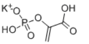 Structure of Phosphoenol pyruvate monopotassium salt CAS 4265-07-0