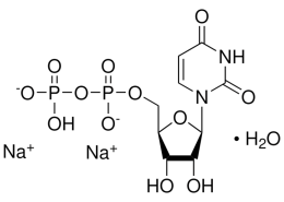 Structure of UDP-Na2 Uridine 5'-diphosphate disodium salt CAS 27821-45-0