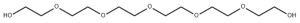 Structure of Hexaethylene glycol CAS 2615-15-8