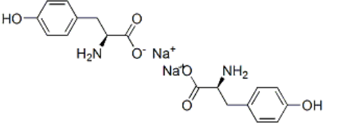 Structure of L-Tyrosine disodium salt CAS 69847-45-6(122666-87-9)