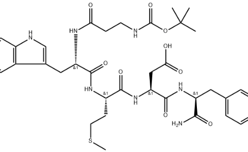 Structure of Pentagastrin CAS 5534-95-2