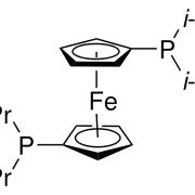 Structure of 1,1'-Bis(di-i-propylphosphino)ferrocene CAS 97239-80-0