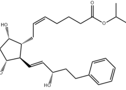 Structure of Bimatoprost isopropyl ester CAS 130209-76-6