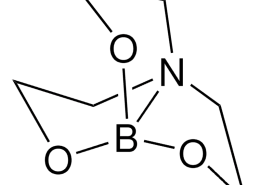 Structure of Triethanolamine borate CAS 283-56-7