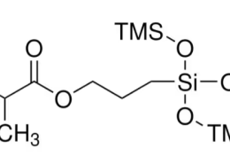 Structure of 3-[Tris(trimethylsiloxy)silyl]propyl methacrylateTRIS CAS 17096-07-0