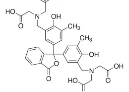 Structure of o-Cresolphthalein Complexone CAS 2411-89-4