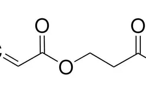 Structure of 2-Carboxyethyl acrylate CAS 24615-84-7