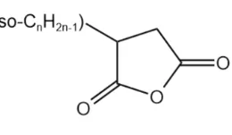 Structure of ASAAlkenyl Succinic Anhydride CAS None
