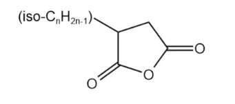 Structure of ASAAlkenyl Succinic Anhydride CAS None