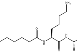Structure of N2-(1-Oxotetradecyl)-L-lysyl-L-alanyl-L-lysyl-L-alaninamide CAS 959610-24-3