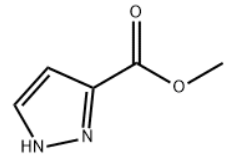structure of Methyl Pyrazole-3-carboxylate CAS 15366-34-4