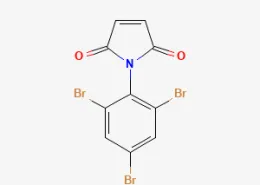 Structure of N-(2,4,6-Tribromophenyl)maleimide CAS 59789-51-4
