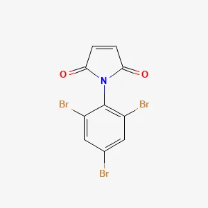 Structure of N-(2,4,6-Tribromophenyl)maleimide CAS 59789-51-4