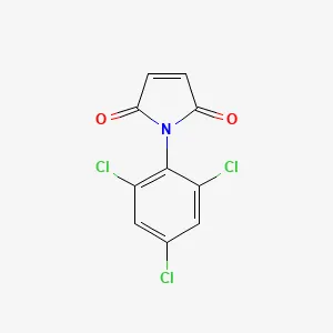 Structure of N-(2,4,6-Trichlorophenyl)maleimide CAS 13167-25-4