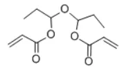 Structure of Oxybis(methyl-2,1-ethanediyl) diacrylate CAS 57472-68-1