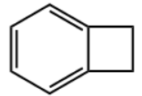 Structure of Benzocyclobutene CAS 694-87-1